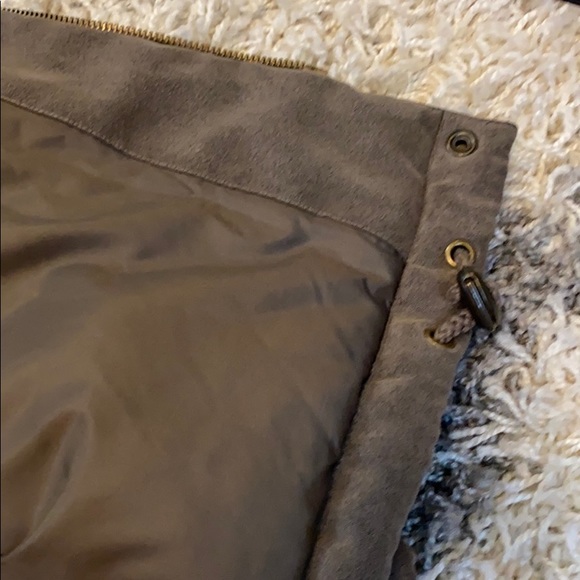 Fox fur trim thermal winter coat - Picture 10 of 13